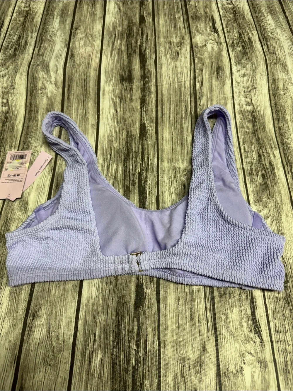 Wild fable Ribbed swim top in Lavender - Women